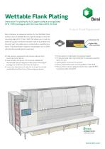 Wettable Flank Plating Immersion Tin plating for full Copper surface on singulated QFN / DFN packages with the new Meco WFL-20 tool