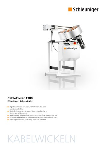 CableCoiler 1300 Datenblatt