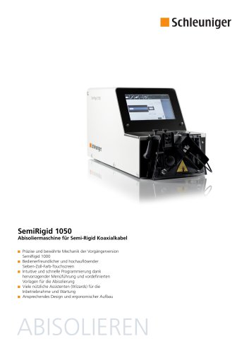 SemiRigid 1050 Datenblatt