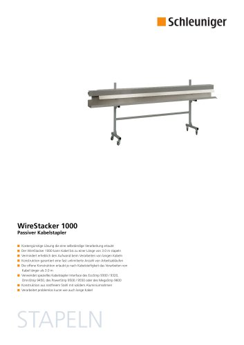 WireStacker 1000 Datenblatt