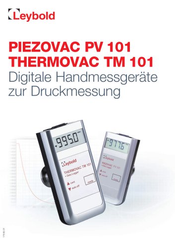 PV 101 / TM 101 Handheld Gauges