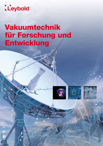 Vakuumtechnik für Forschung und Entwicklung