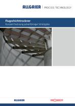 Flugschichttrockner - Kurzteittrocknung pulverförmiger Schüttgüter - FL-T - 1