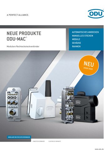 ODU-MAC® - Neue Produkte