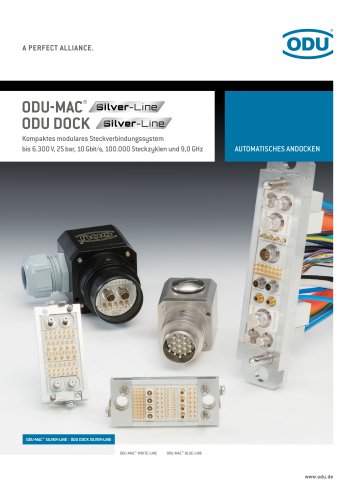 ODU-MAC&reg; Silver-Line / ODU DOCK Silver-Line &ndash; Katalog