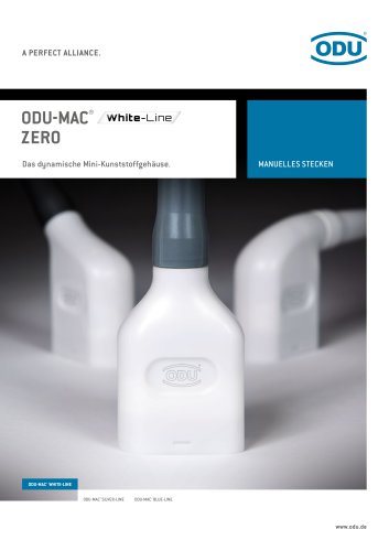 ODU-MAC® ZERO_Manuelles Stecken