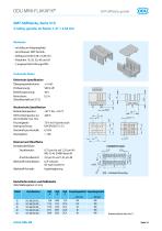 ODU MINI-FLAKAFIX® Board-to-Wire connector im Raster 1,27mm x 2,54mm – Katalog-14