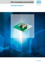 ODU MINI-FLAKAFIX® Board-to-Wire connector im Raster 1,27mm x 2,54mm – Katalog