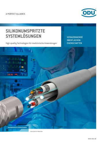 Silikonumspritzte Systemlösungen / Silikonumspritzte Kabelkonfektion