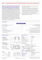 Flyer C800 - DC Schließerschütze für Automotive-Applikationen - 2