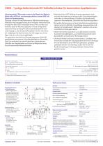 Flyer C801- 1-polige bidirektionale DC Schließerschütze für Automotive-Applikationen - 2