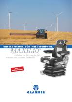 Maximo® Evolution im Sitzkomfort für  mittlere und schwere Traktoren.-1