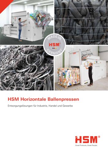 Horizontal Ballenpressen