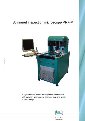 Spinneret Inspection Microscope PR7-MI