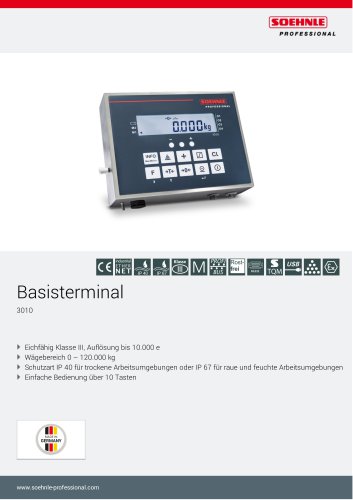 Basisterminal 3010