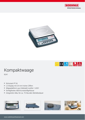 Kompaktwaage 9241