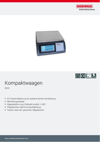 Kompaktwaagen 9330