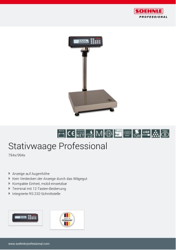 Stativwaage Professional 794x/994x