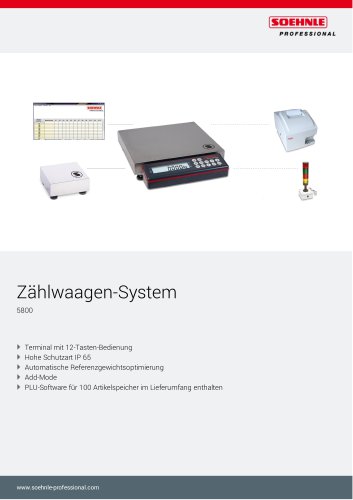 Zählwaagen-System 5800