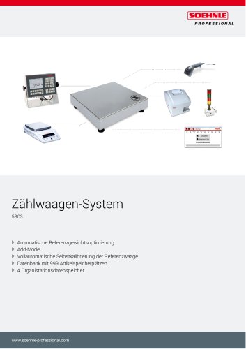 Zählwaagen-System 5803