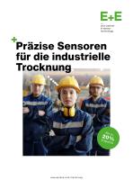 Präzise Sensoren für die industrielle Trocknung