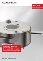 INTORQ BFK470 Brochure de