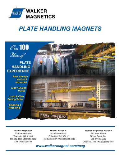 Plate Handling Magnets