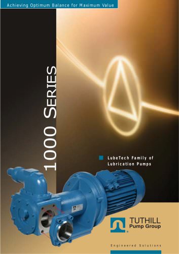 1000 Series Lubrication Pumps