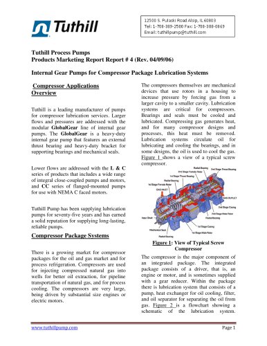 Compressor Package Lubrication Systems