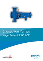 Endsuction Pumps Vogel Series LS, LC, LCP