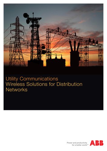 Wireless Solutions for Distribution Networks