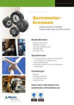 Servo Motor Brakes - 1