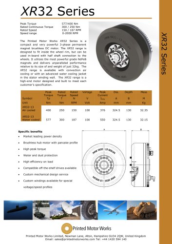 Serie EW Radmotoren - Pinted Motor Works - PDF Katalog, technische  Unterlagen