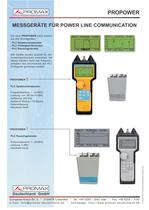 PROPOWER Messgeräte für power line communication - 1