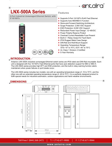 LNX-500A Series