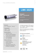 HYDROSTATISCHE FÜLLSTANDSSONDEN Einschraubsonde-9