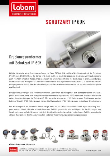 SCHUTZART IP 69K