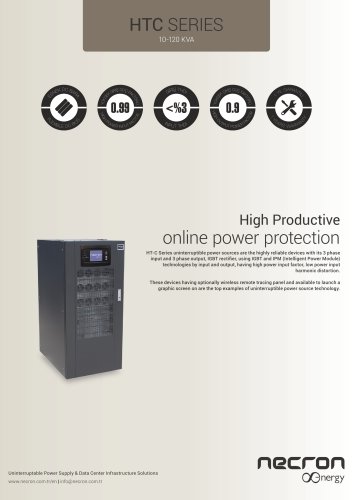 HTC Series 10 - 120 KVA