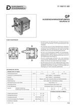 GP AUSSENZAHNRADENPUMPEN - 1