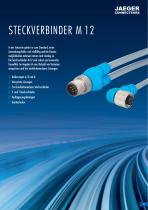 Rundsteckverbinder M8 / M12 Hauptkatalog - 11