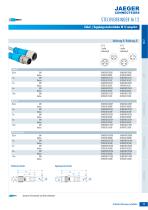 Rundsteckverbinder M8 / M12 Hauptkatalog - 15