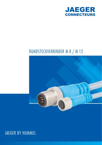 Rundsteckverbinder M8 / M12 Hauptkatalog