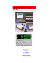 MCV-500 Linear Machine Calibration