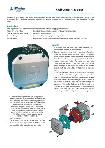 CAB Copper Alloy Brake