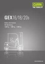 Datenblatt Clark GEX 16-20s - 1