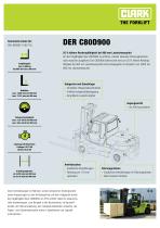 Gabelstapler mit Diesel- oder Treibgasantrieb C60-80 - 7