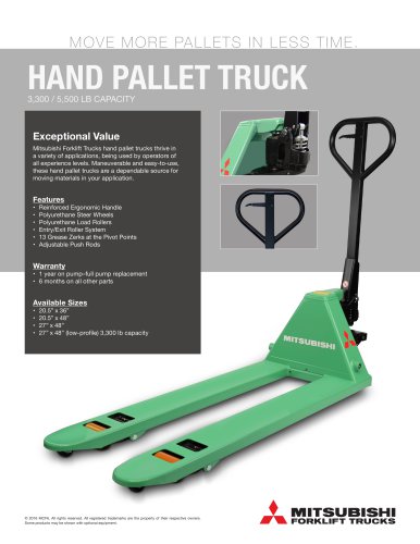 Hand Pallet truck