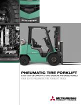 IC PNEUMATIC TIRE FORKLIFT TRUCKS