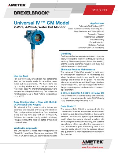 Universal IV ™ CM Model