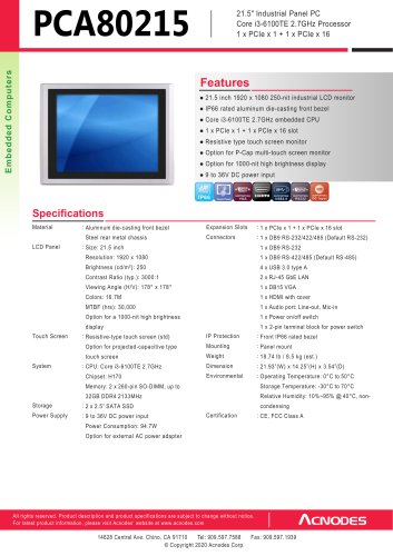 PCA80215-SP